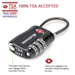 GIVERARE TSA Approved Travel Cable Lock
