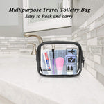 NiceEbag TSA Approved Toiletry Bag 3pcs Clear