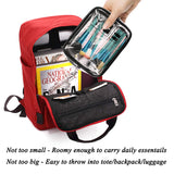 NiceEbag TSA Approved Toiletry Bag 3pcs Clear